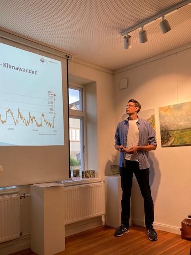 Bericht: Vortrag von Klimamanager Stefan Reißig “Was macht das Klimaschutzmanagement im Kreis Plön?”