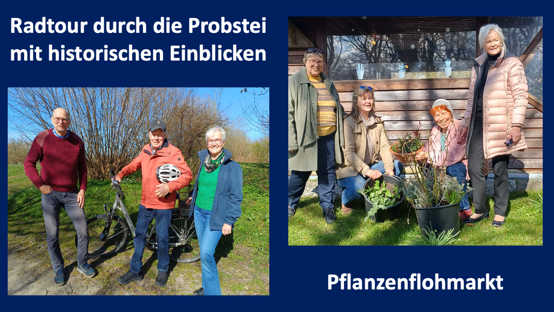 Unsere Veranstaltungen im Mai – Pflanzenflohmarkt und geführte Fahrradtour