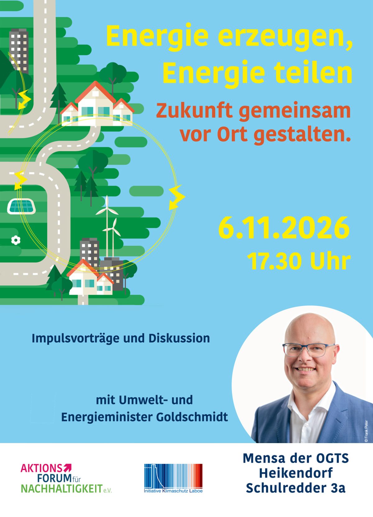 Veranstaltung „Energie erzeugen, Energie teilen“